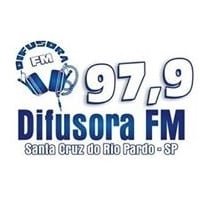 Rádio Difusora 97.9 FM Santa Cruz Do Rio Pardo / SP - Brasil