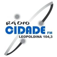 Rádio Cidade FM 104.3 Leopoldina / MG - Brasil