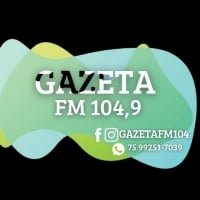 Radio Gazeta FM 104.9 Riachão do Jacuípe / BA - Brasil