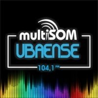 Rádio Multisom Ubaense 104.1 FM Ubá / MG - Brasil