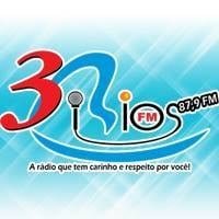 Rádio Três Rios FM 87.9 Corumbaíba / GO - Brasil