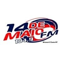 Rádio 14 de Maio FM 104.9 Mirassol d'Oeste / MT - Brasil