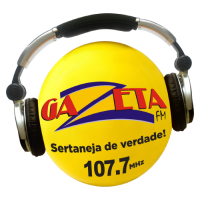 Rádio Gazeta FM 107.7 Alto Taquari / MT - Brasil