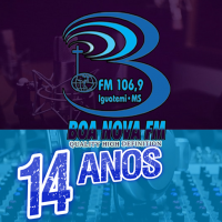 Rádio Boa Nova 106.9 FM Iguatemi / MS - Brasil