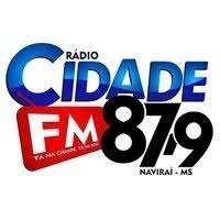 Rádio Cidade FM 87.9 Naviraí / MS - Brasil