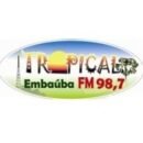 Rádio Tropical Embaúba 98.7 FM Embaúba / SP - Brasil