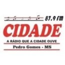 Rádio Cidade FM 87.9 Pedro Gomes / MS - Brasil