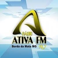 Rádio Ativa 98.7 FM Borda da Mata / MG - Brasil