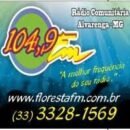 Rádio Floresta 104.9 FM Alvarenga / MG - Brasil