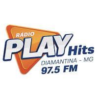 Rádio Play Hits 97.5 FM Diamantina / MG - Brasil