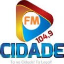 Rádio Cidade 104.9 FM Várzea da Palma / MG - Brasil