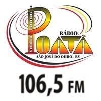 Rádio Poatã 106.5 FM São José do Ouro / RS - Brasil
