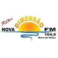 Rádio Nova Dimensão 104.9 FMBarra do Choça / BA - Brasil